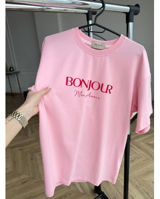 29 футболка рожева Bonjour 29 футболка рожева Bonjour