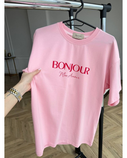 29 футболка рожева Bonjour