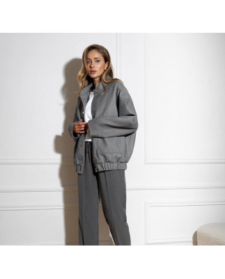 26 Бомбер Кашеміровий на кнопках 26 Бомбер Кашеміровий на кнопках