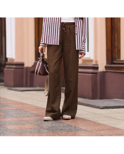 77 Брюки льон-віскоза