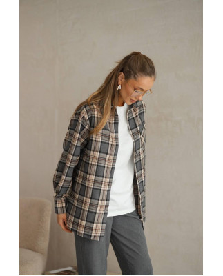 15 сорочка в клітинку з фланелі на ґудзиках 15 сорочка в клітинку з фланелі на ґудзиках