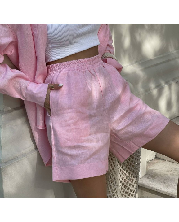 Шорти льняні Sale