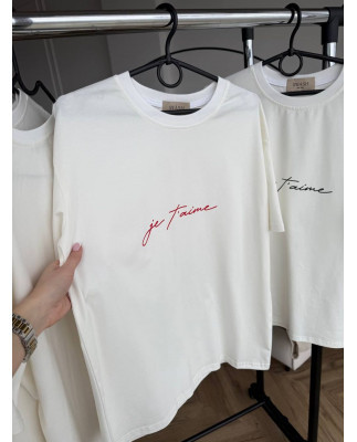 29 футболка молочна je taime 29 футболка молочна je taime