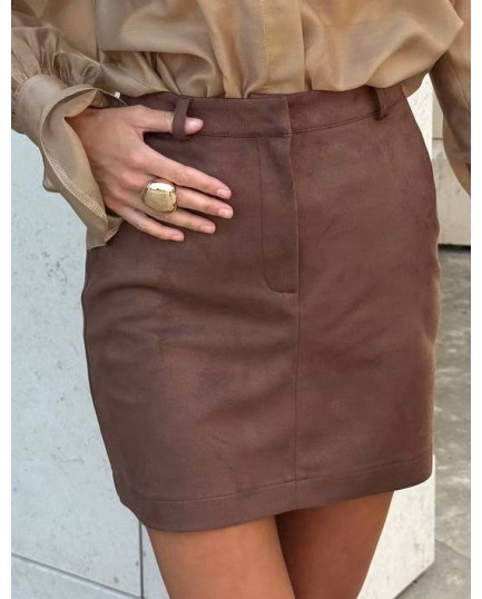 89 спідниця з замши