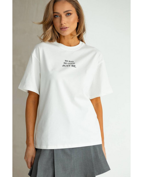 29 футболка молочна Be bad