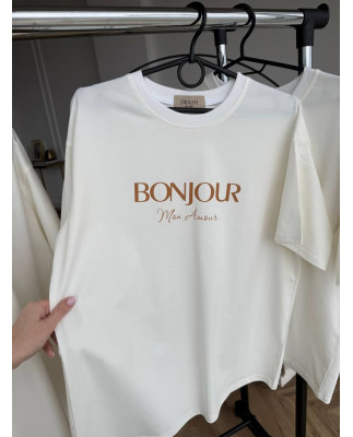 29 футболка молочна bonjour 29 футболка молочна bonjour