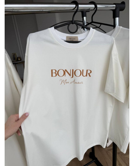 29 футболка молочна bonjour