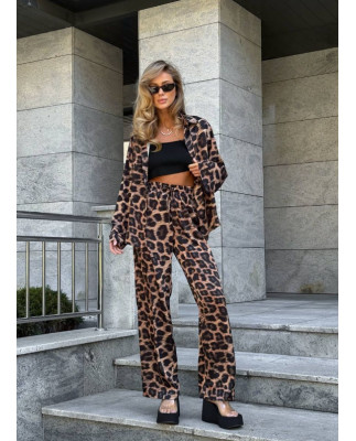 37 костюм шовковий зі штанами