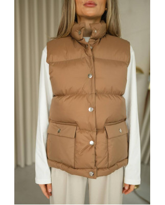 17 Жилетка пухова на кнопках водовідштовхувальна 17 Жилетка пухова на кнопках водовідштовхувальна