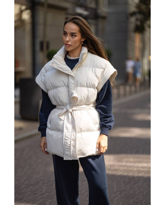 62 Жилет водовідштовхуючий подовженний з поясом