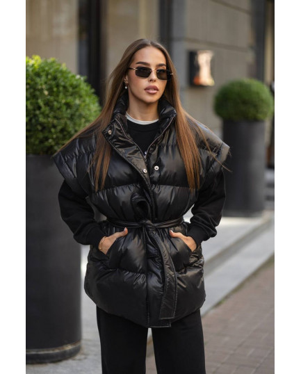 62 Жилет водовідштовхуючий подовженний з поясом