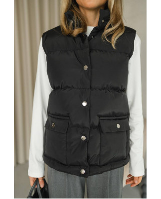 17 Жилетка пухова на кнопках водовідштовхувальна 17 Жилетка пухова на кнопках водовідштовхувальна