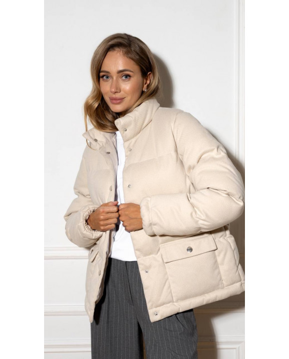 18/1 куртка пухова кашемірова на кнопках