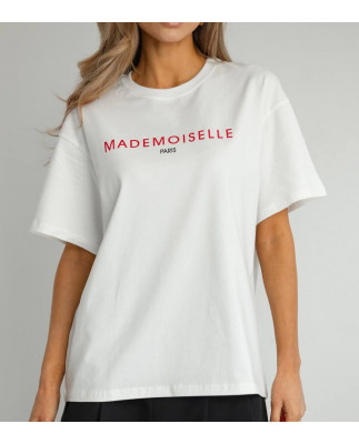 29 футболка молочна Mademoiselle Paris 29 футболка молочна Mademoiselle Paris