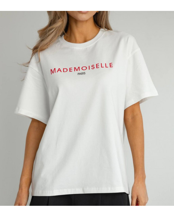 29 футболка молочна Mademoiselle Paris