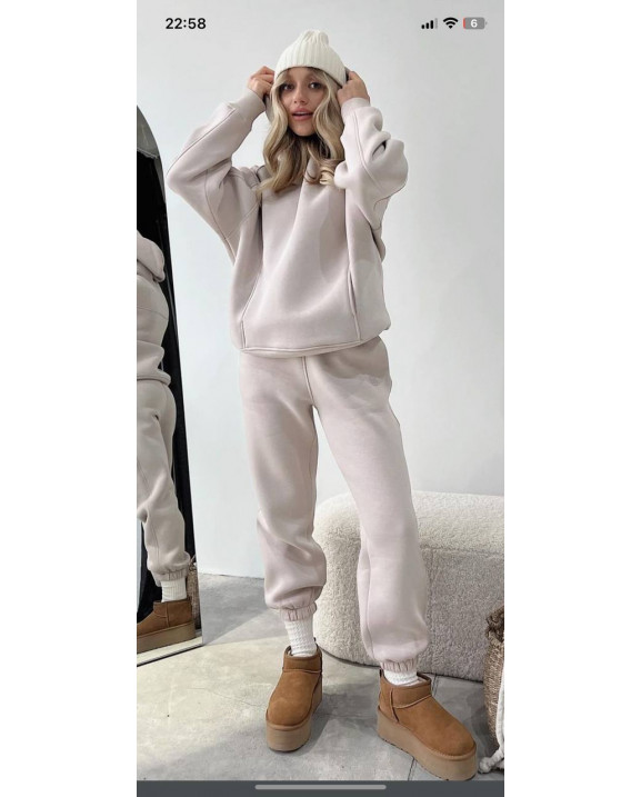 6 Спортивний костюм із худі довга кофта