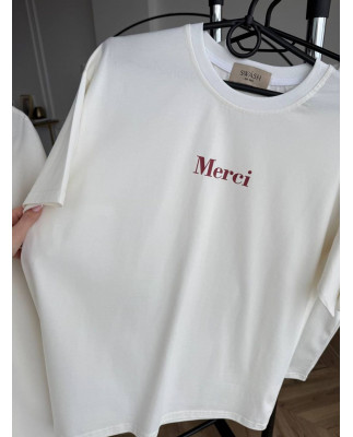 29 футболка молочна merci 29 футболка молочна merci
