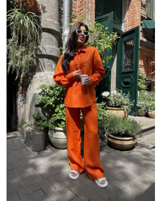 34/1 костюм лляний зі штанами