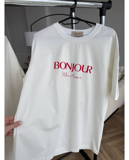 29 футболка молочна bonjour