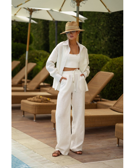 34/1 костюм лляний зі штанами