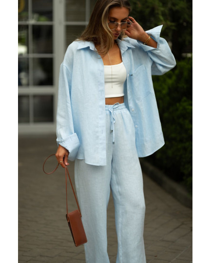 34/1 костюм лляний зі штанами