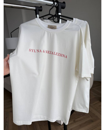 29 футболка молочна sylna nezalezhna