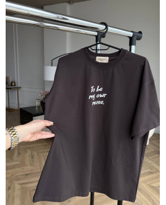 29 футболка коричнева to be my owr 29 футболка коричнева to be my owr