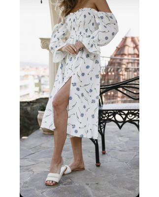 33 сукня міді муслінова на резинці